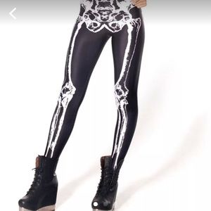 Blackmilk Skull Leggings Tights